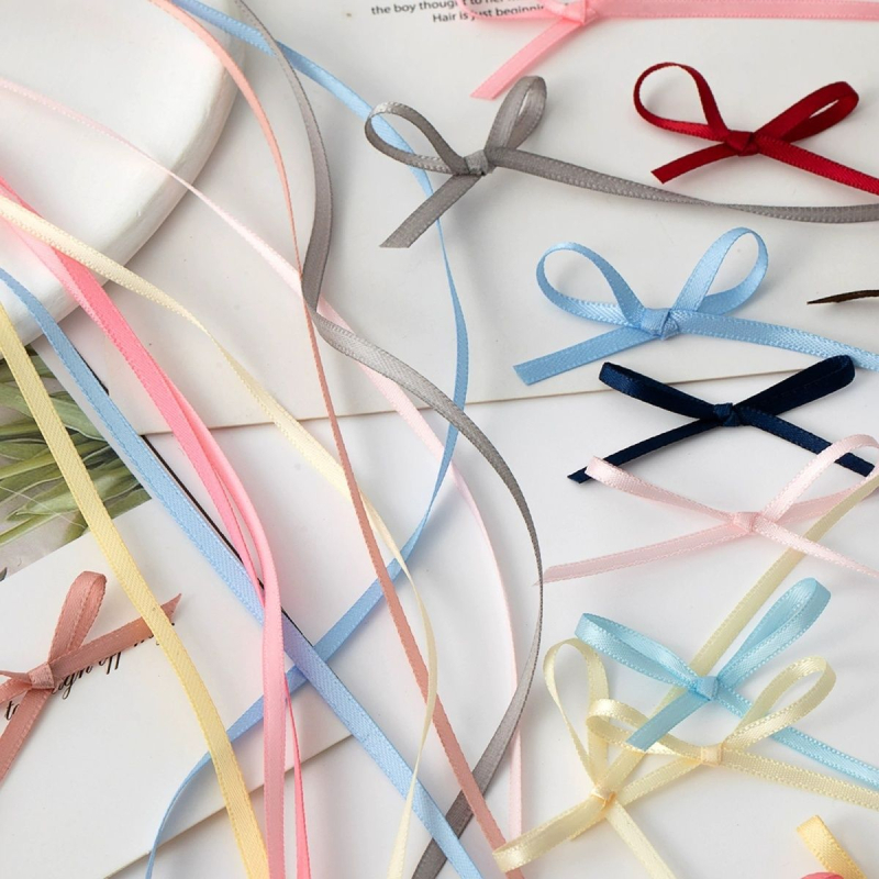 Unique kétoldalas hajdísz szalag poliészter bársonyból DIY használatra