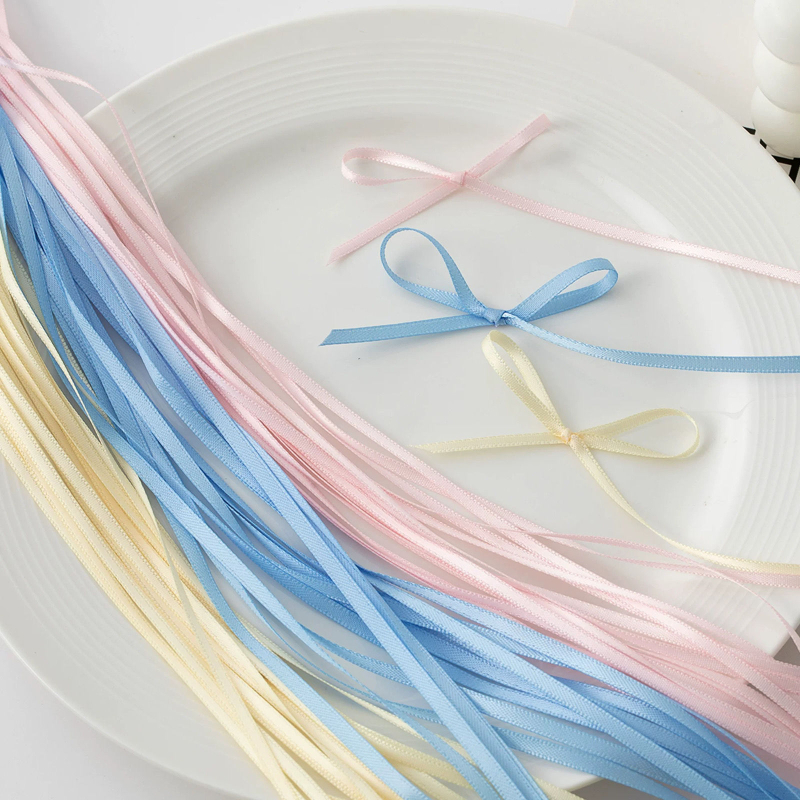 Unique kétoldalas hajdísz szalag poliészter bársonyból DIY használatra