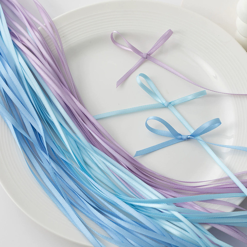 Unique kétoldalas hajdísz szalag poliészter bársonyból DIY használatra