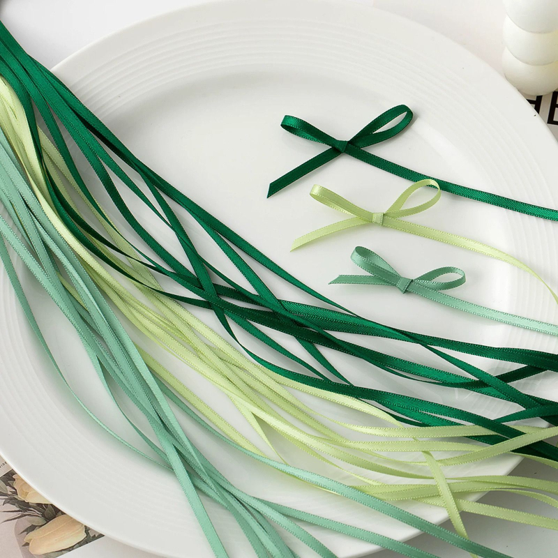 Unique kétoldalas hajdísz szalag poliészter bársonyból DIY használatra