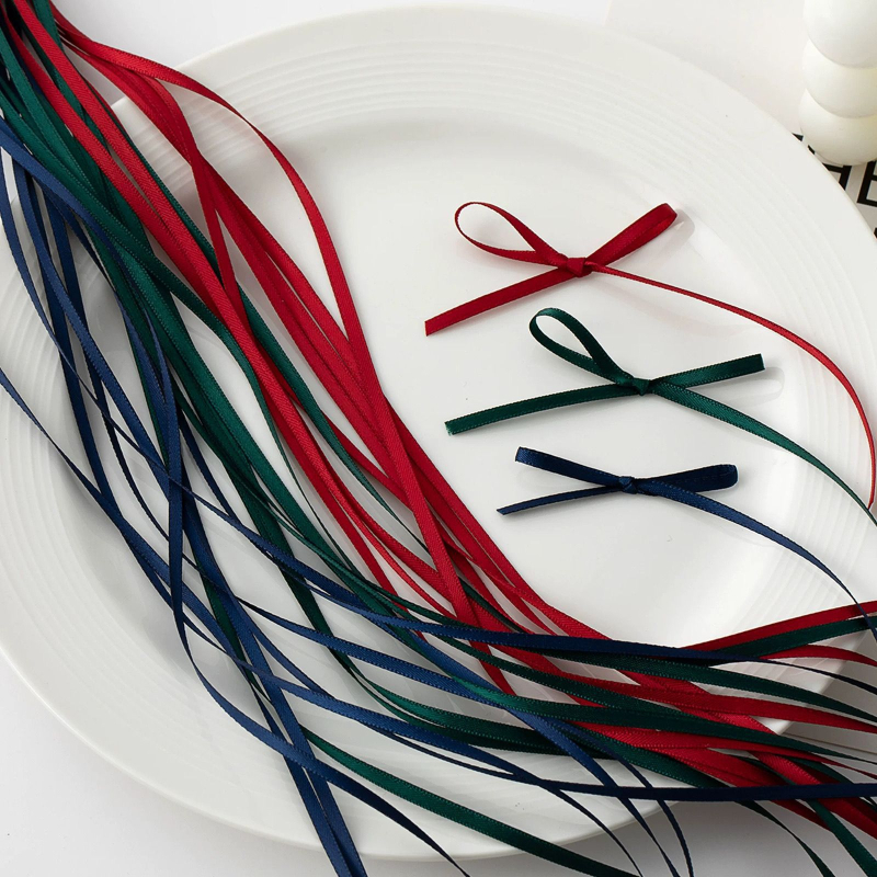 Unique kétoldalas hajdísz szalag poliészter bársonyból DIY használatra