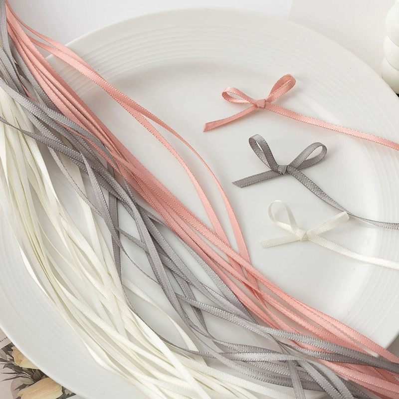 Unique kétoldalas hajdísz szalag poliészter bársonyból DIY használatra