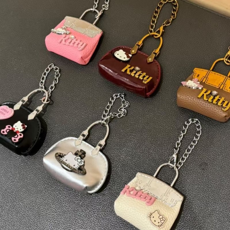 Pandantiv pentru geantă și telefon — piele artificială, accesorii pentru bagaje și genți, model pisică/Snoopy, stil dulce și cool