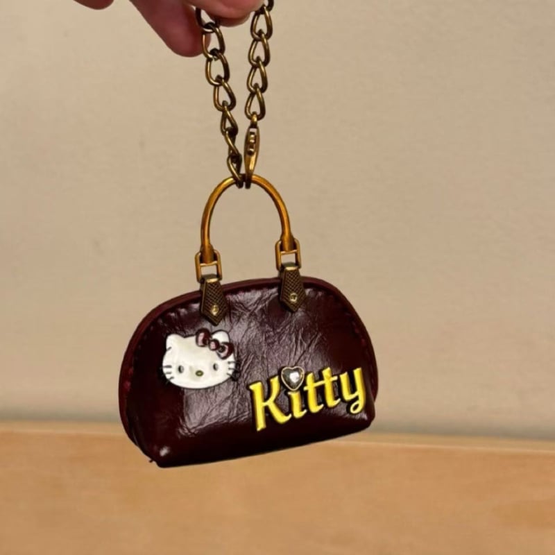 Pandantiv pentru geantă și telefon — piele artificială, accesorii pentru bagaje și genți, model pisică/Snoopy, stil dulce și cool