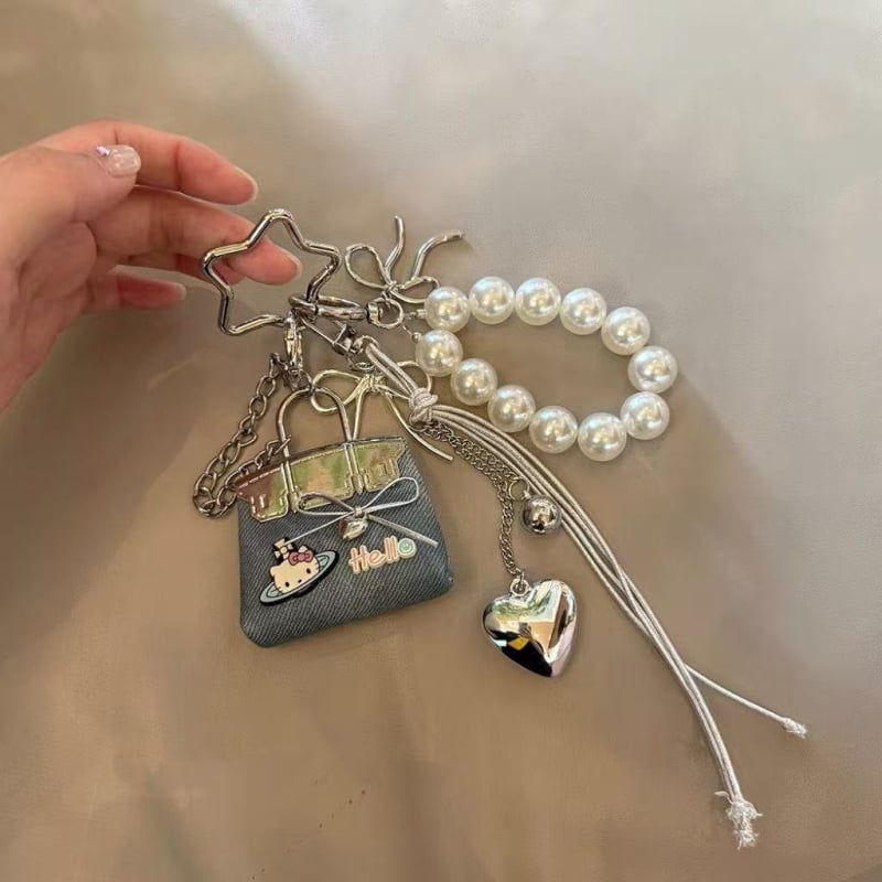 Pandantiv pentru geantă și telefon — piele artificială, accesorii pentru bagaje și genți, model pisică/Snoopy, stil dulce și cool