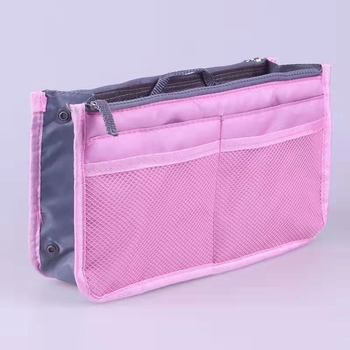 Geantă de mână fashion multifunctională, organizator interior pentru obiecte mici, pentru toalete și machiaj (Brand Unique; Material: Pânză; Funcție: Pliabil; Stil: Japonez)