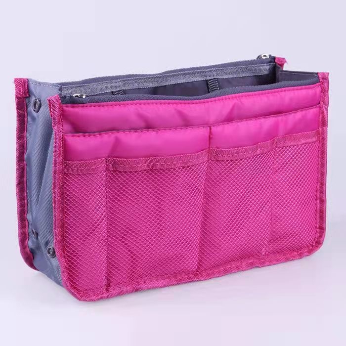 Geantă de mână fashion multifunctională, organizator interior pentru obiecte mici, pentru toalete și machiaj (Brand Unique; Material: Pânză; Funcție: Pliabil; Stil: Japonez)