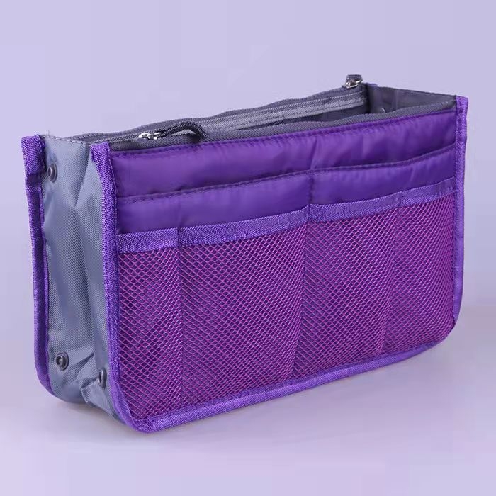 Geantă de mână fashion multifunctională, organizator interior pentru obiecte mici, pentru toalete și machiaj (Brand Unique; Material: Pânză; Funcție: Pliabil; Stil: Japonez)