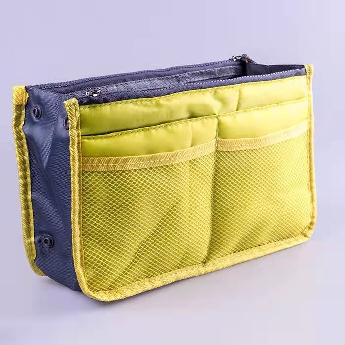 Geantă de mână fashion multifunctională, organizator interior pentru obiecte mici, pentru toalete și machiaj (Brand Unique; Material: Pânză; Funcție: Pliabil; Stil: Japonez)