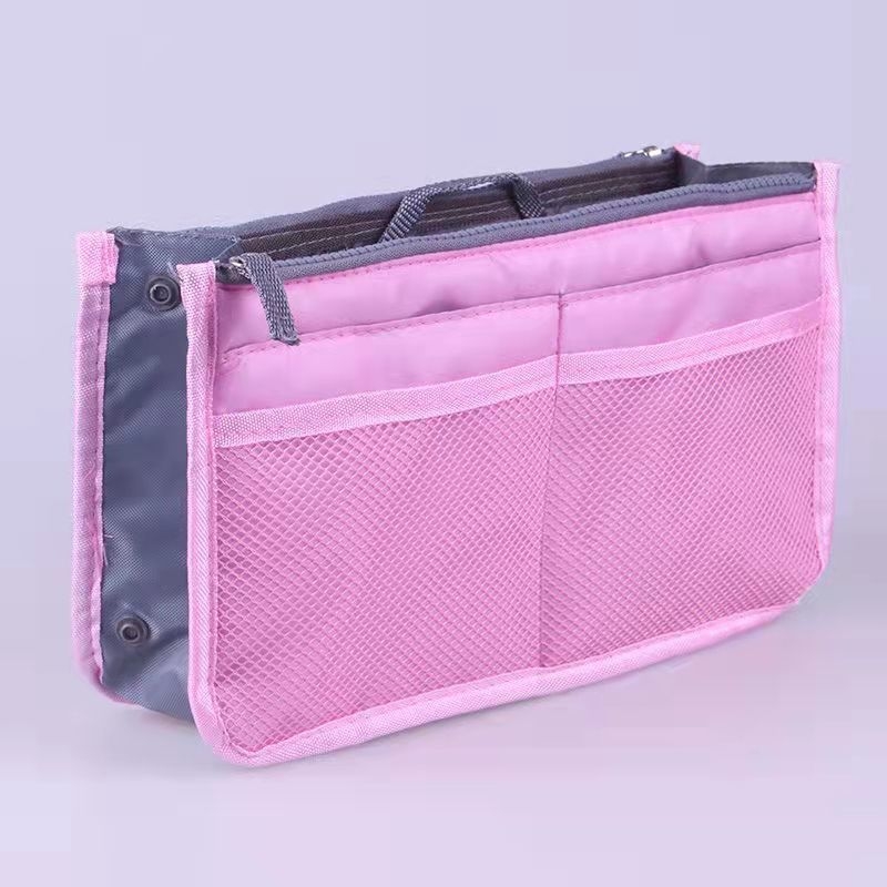 Geantă de mână fashion multifunctională, organizator interior pentru obiecte mici, pentru toalete și machiaj (Brand Unique; Material: Pânză; Funcție: Pliabil; Stil: Japonez)