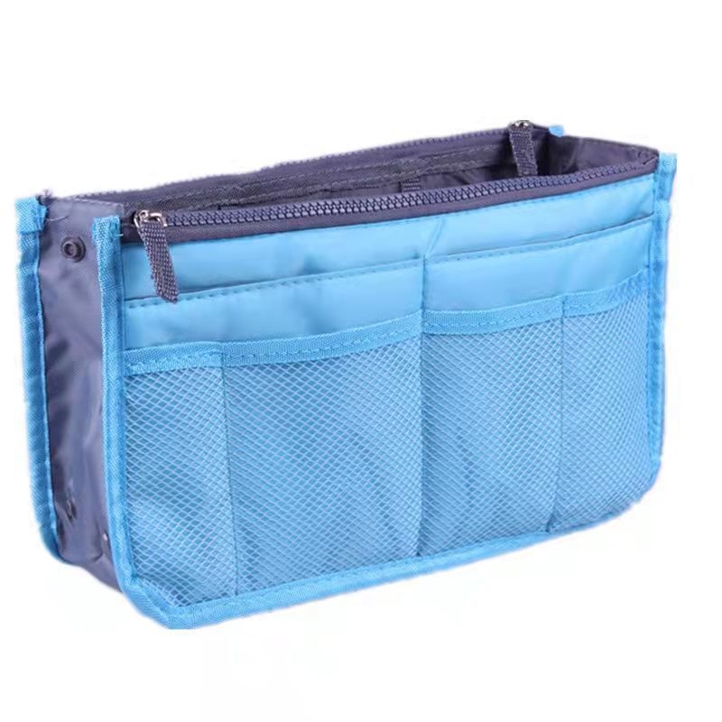 Geantă de mână fashion multifunctională, organizator interior pentru obiecte mici, pentru toalete și machiaj (Brand Unique; Material: Pânză; Funcție: Pliabil; Stil: Japonez)