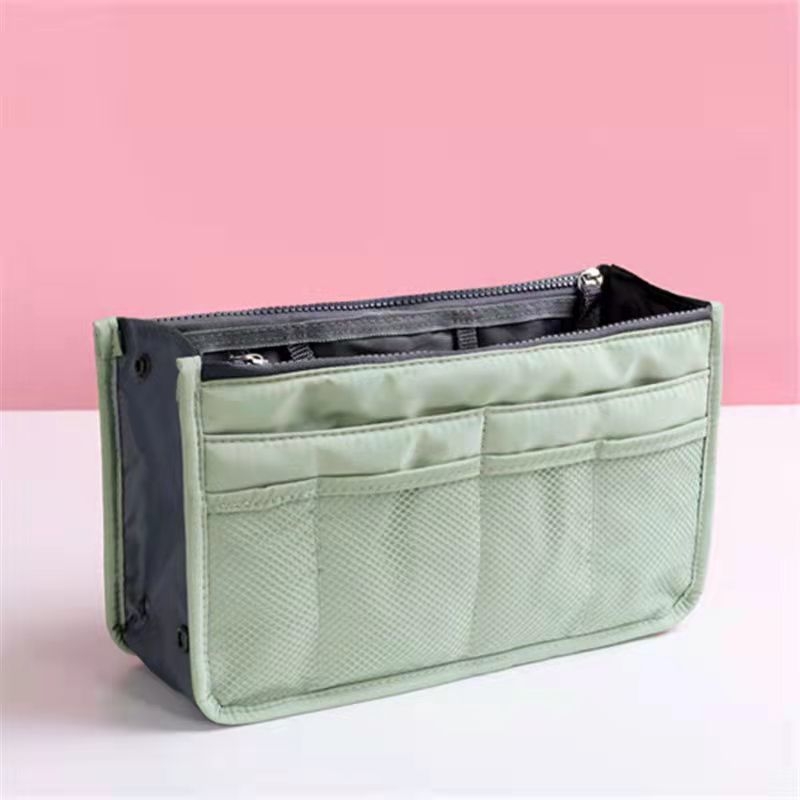 Geantă de mână fashion multifunctională, organizator interior pentru obiecte mici, pentru toalete și machiaj (Brand Unique; Material: Pânză; Funcție: Pliabil; Stil: Japonez)