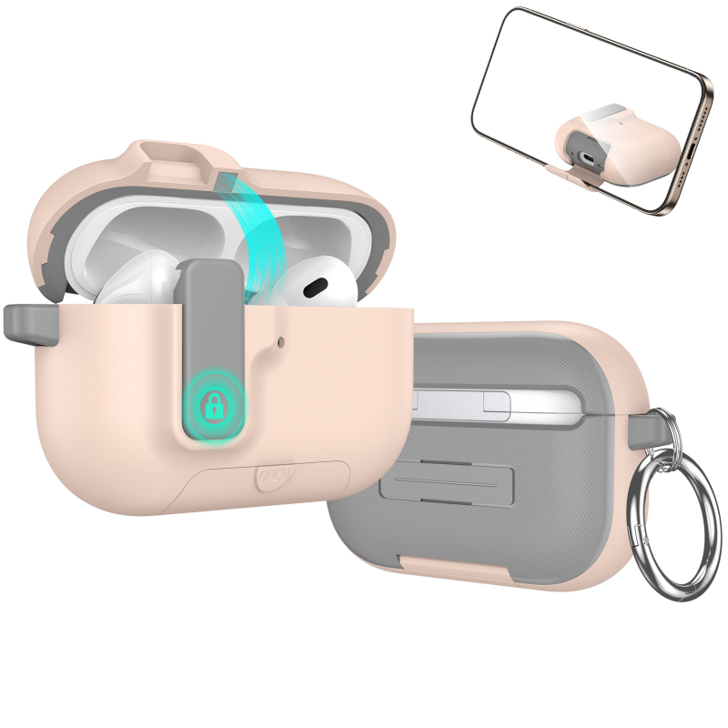 God of War AirPods Pro 3 aizsargapvalks – matēts pārklājums; Materiāli: sintētiskā āda, samts, PC; Visaptverošs dizains; Pielāgošana pieejama