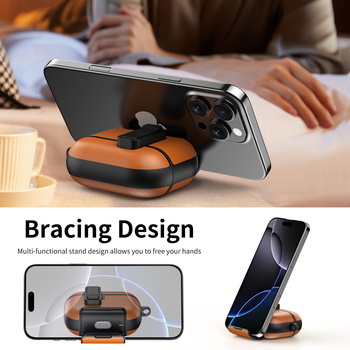 AirPods TPU púzdro s magnetickým zámkom a stojanom, kompatibilné s modelom 3283093