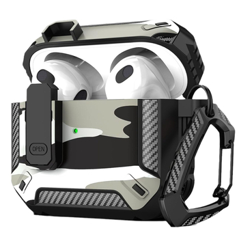 Husă de protecție AirPods Pro 3 și AirPods 4 – TPU, finisaj mat, multifuncțională, personalizabilă, universală