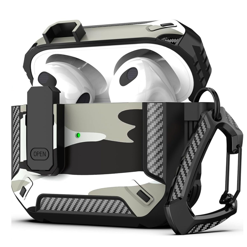 Husă de protecție AirPods Pro 3 și AirPods 4 – TPU, finisaj mat, multifuncțională, personalizabilă, universală