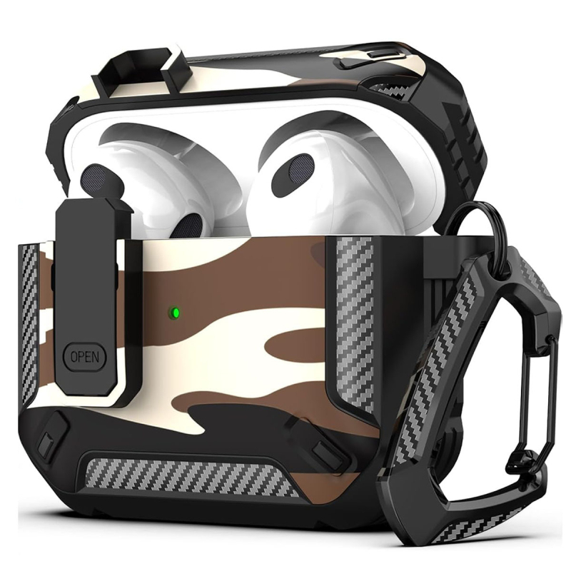 Husă de protecție AirPods Pro 3 și AirPods 4 – TPU, finisaj mat, multifuncțională, personalizabilă, universală