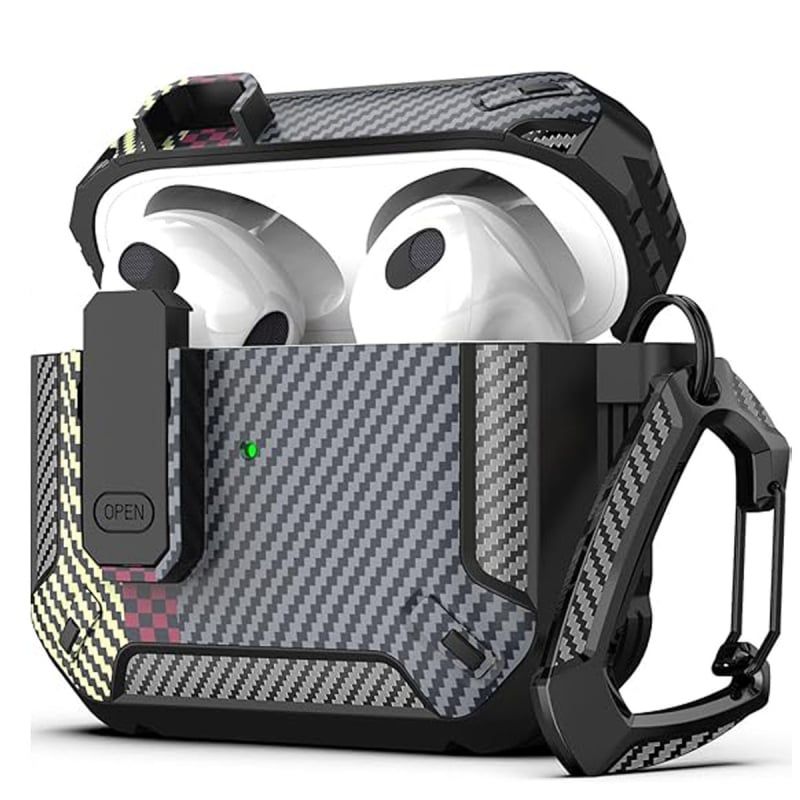 Husă de protecție AirPods Pro 3 și AirPods 4 – TPU, finisaj mat, multifuncțională, personalizabilă, universală