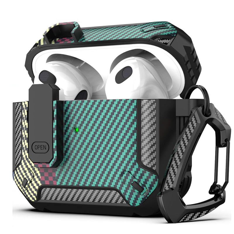 Husă de protecție AirPods Pro 3 și AirPods 4 – TPU, finisaj mat, multifuncțională, personalizabilă, universală