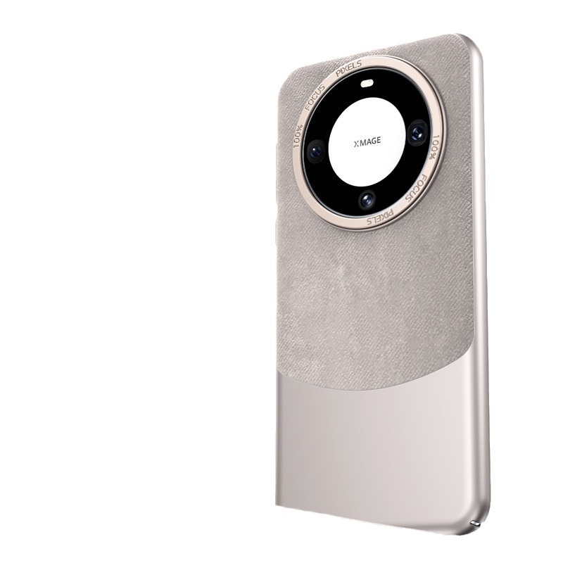 Калъф за Huawei — твърд корпус, минималистичен стил, PC материал, текстилна изработка, магнитна защита