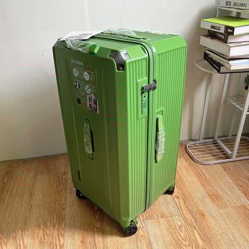 Stabils ceļojumu koferis ar TSA paroles slēdzeni, PC korpuss, universālie riteņi, ietilpība 36–55 L, paplašināšana