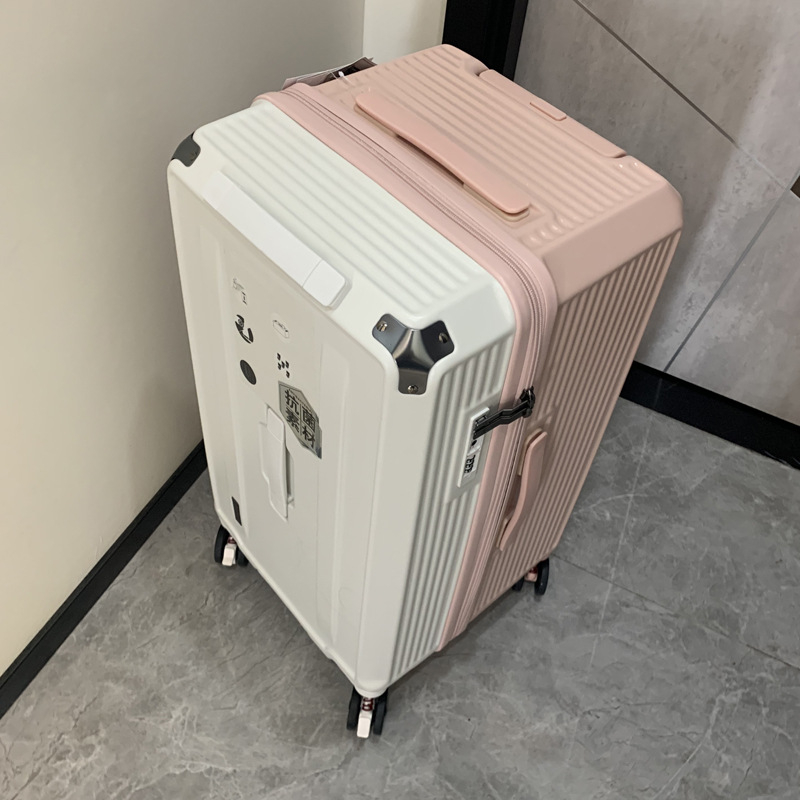 Stabils ceļojumu koferis ar TSA paroles slēdzeni, PC korpuss, universālie riteņi, ietilpība 36–55 L, paplašināšana