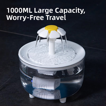 Senwei Диспенсър за вода за котки и кучета с автоматична циркулация, отделяем, 500 г, модел Anti-Dry Burn