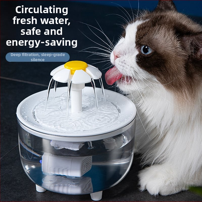 Senwei Диспенсър за вода за котки и кучета с автоматична циркулация, отделяем, 500 г, модел Anti-Dry Burn