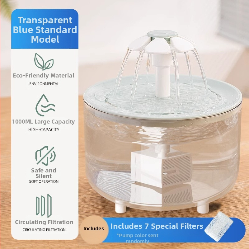 Senwei Диспенсър за вода за котки и кучета с автоматична циркулация, отделяем, 500 г, модел Anti-Dry Burn