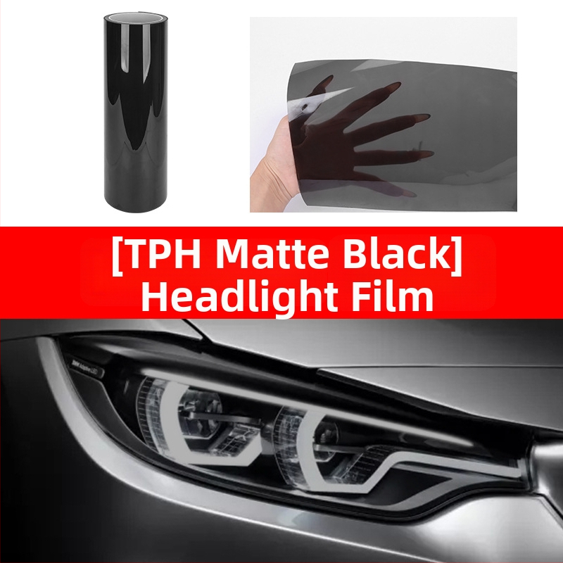 Runze guanglong TPU auto lukturu krāsu maiņas filma ar gaismas kontroli, pašatjaunojošs, skrāpējumu aizsardzība priekšējām un aizmugurējām luktām