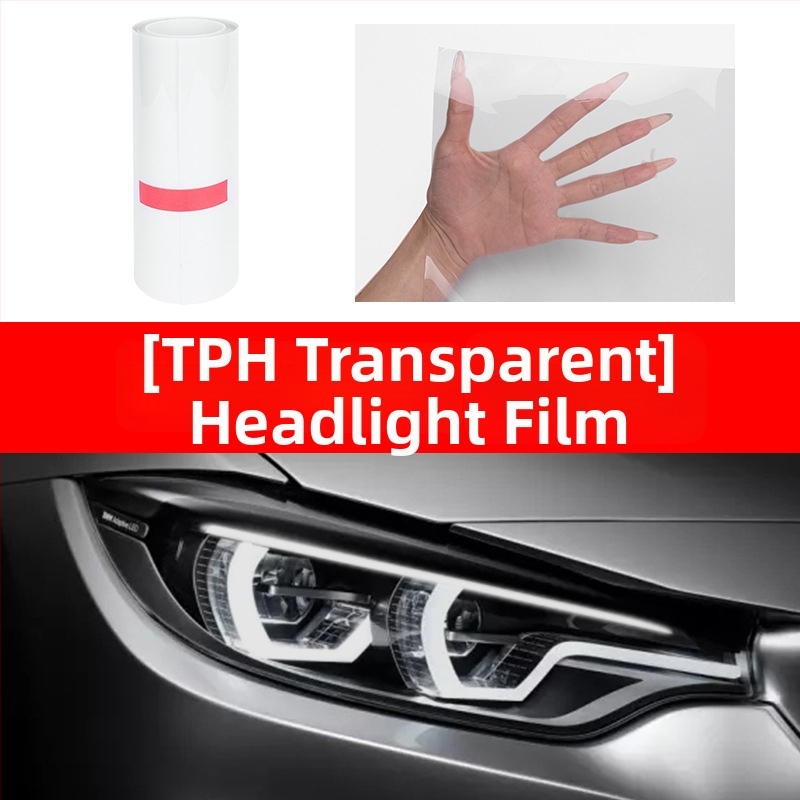 Runze guanglong TPU auto lukturu krāsu maiņas filma ar gaismas kontroli, pašatjaunojošs, skrāpējumu aizsardzība priekšējām un aizmugurējām luktām