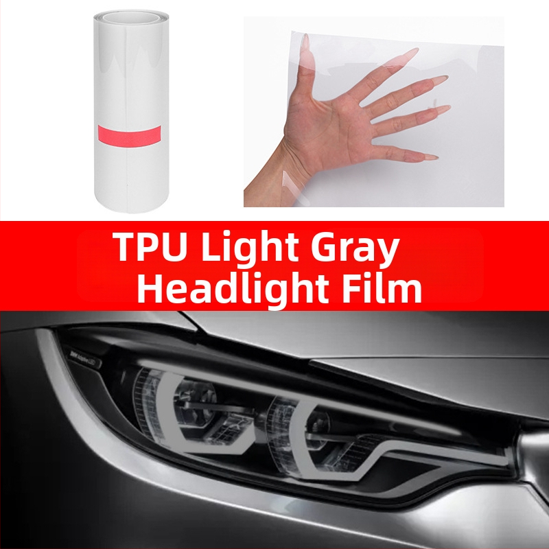 Runze guanglong TPU auto lukturu krāsu maiņas filma ar gaismas kontroli, pašatjaunojošs, skrāpējumu aizsardzība priekšējām un aizmugurējām luktām