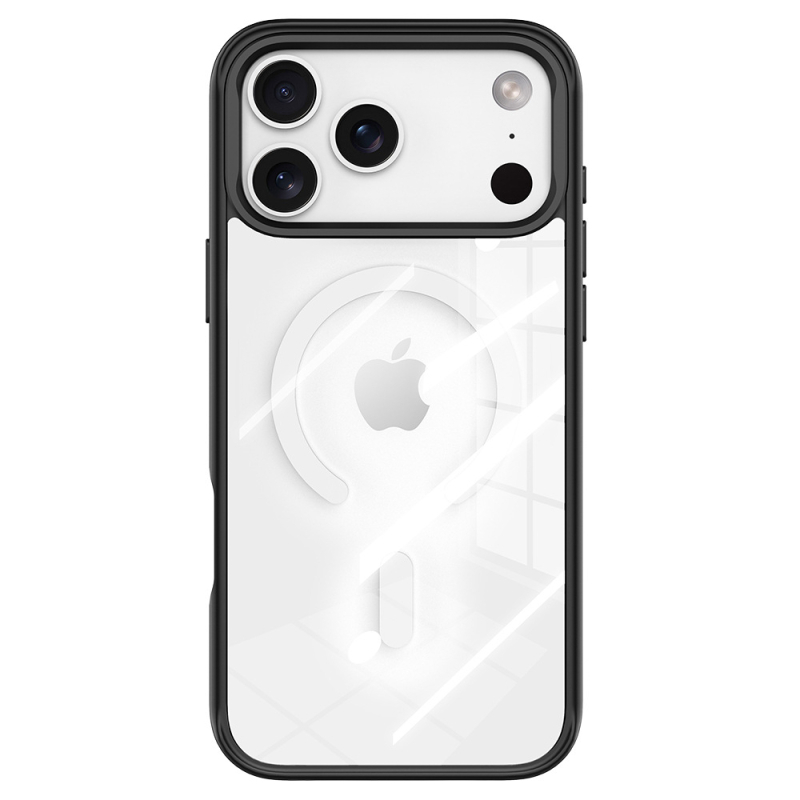 Θήκη για iPhone 17 Pro Max με δύο σε ένα μαγνητικό σύστημα, αλλαγή πίσω πάνελ, ματ φινίρισμα PC, προσαρμοζόμενη