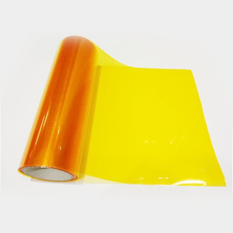 Film pentru faruri din PVC – schimbare de culoare, autocolant pentru faruri, model transparent incolor, instalare cu bandă, marca Yiteng New Material