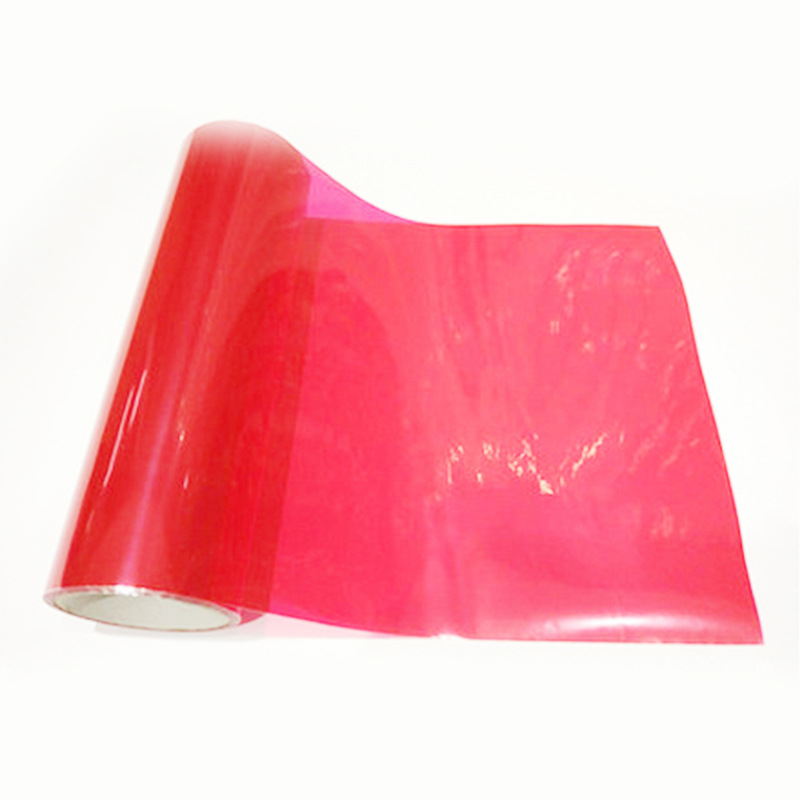 Film pentru faruri din PVC – schimbare de culoare, autocolant pentru faruri, model transparent incolor, instalare cu bandă, marca Yiteng New Material