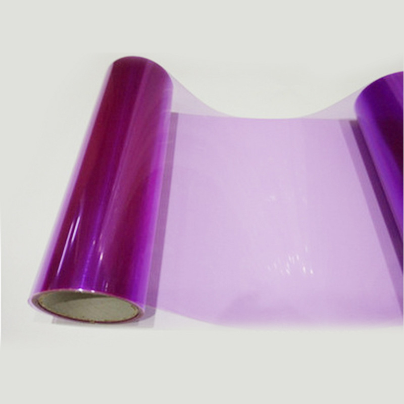 Film pentru faruri din PVC – schimbare de culoare, autocolant pentru faruri, model transparent incolor, instalare cu bandă, marca Yiteng New Material