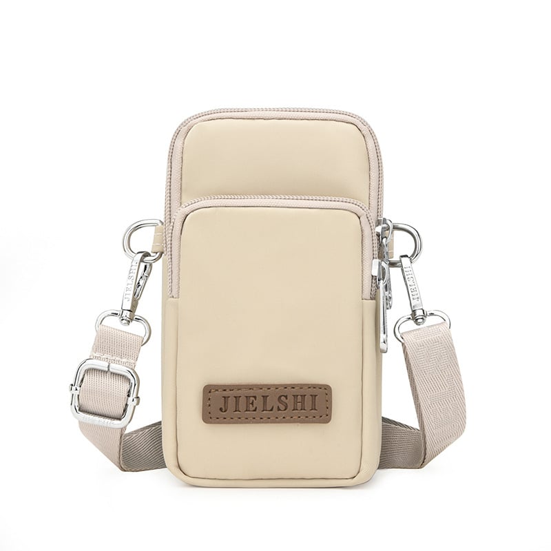 Női válltáska Oxford anyagból, cipzárral, vízszintes négyszöges forma, poliészter bélés, friss és édes stílus.