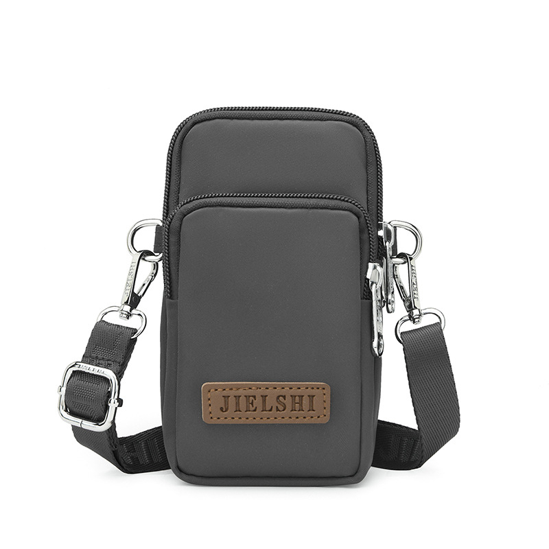 Női válltáska Oxford anyagból, cipzárral, vízszintes négyszöges forma, poliészter bélés, friss és édes stílus.