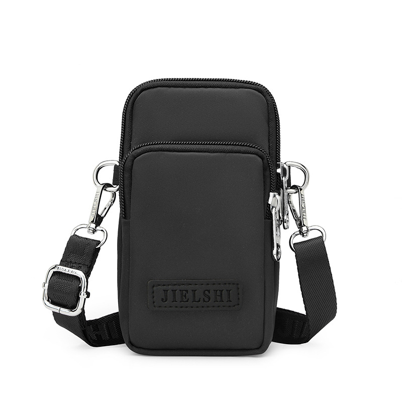 Női válltáska Oxford anyagból, cipzárral, vízszintes négyszöges forma, poliészter bélés, friss és édes stílus.