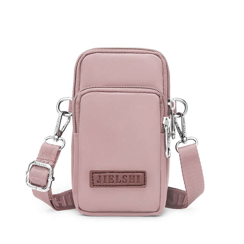 Női válltáska Oxford anyagból, cipzárral, vízszintes négyszöges forma, poliészter bélés, friss és édes stílus.