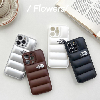 Калъф за iPhone с TPU обвивка, стил пухено яке, удароустойчив, разсейване на топлината, антиотпечатъци, износоустойчив