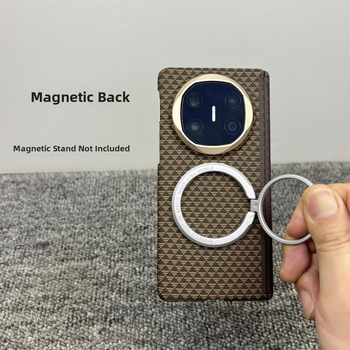 Kryt pre Huawei Mate X5 s magnetickým uchytením, Kevlar vzorom, X6 zbierka, dvojitá stredová pánt, ultra tenké PC ochranné puzdro