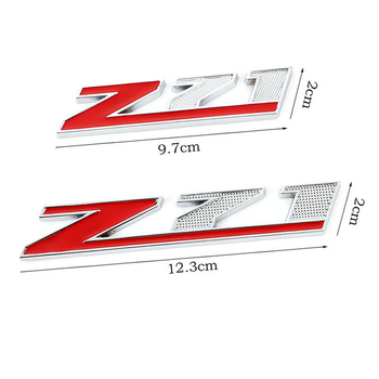 Emblemă auto 3D Z71 — Autocolant pentru grila Chevrolet Silverado/Colorado și GMC (Material: 3D stickers; Montaj: cu ventuză; Model: așa cum se arată în imagine; Tip: autocolant pentru caroserie)