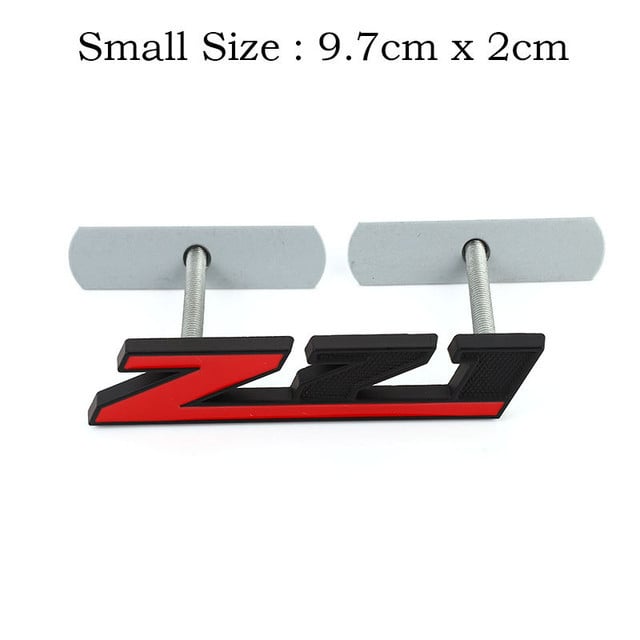 Emblemă auto 3D Z71 — Autocolant pentru grila Chevrolet Silverado/Colorado și GMC (Material: 3D stickers; Montaj: cu ventuză; Model: așa cum se arată în imagine; Tip: autocolant pentru caroserie)