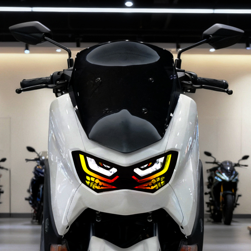 Φιλμ φαναριών και φώτων πίσω Yamaha NMAX155 (2020–2021), αδιάβροχο προστατευτικό αυτοκόλλητο, μάρκα FASP