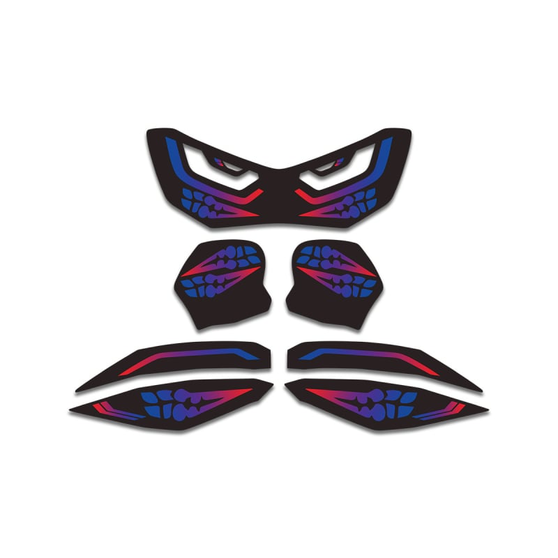 Φιλμ φαναριών και φώτων πίσω Yamaha NMAX155 (2020–2021), αδιάβροχο προστατευτικό αυτοκόλλητο, μάρκα FASP