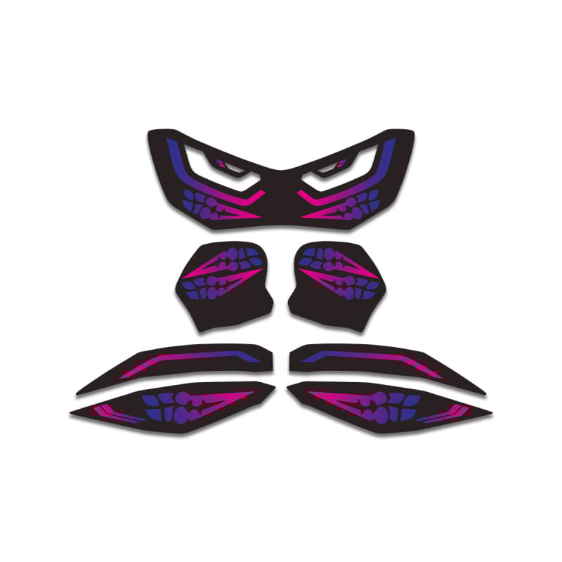 Φιλμ φαναριών και φώτων πίσω Yamaha NMAX155 (2020–2021), αδιάβροχο προστατευτικό αυτοκόλλητο, μάρκα FASP