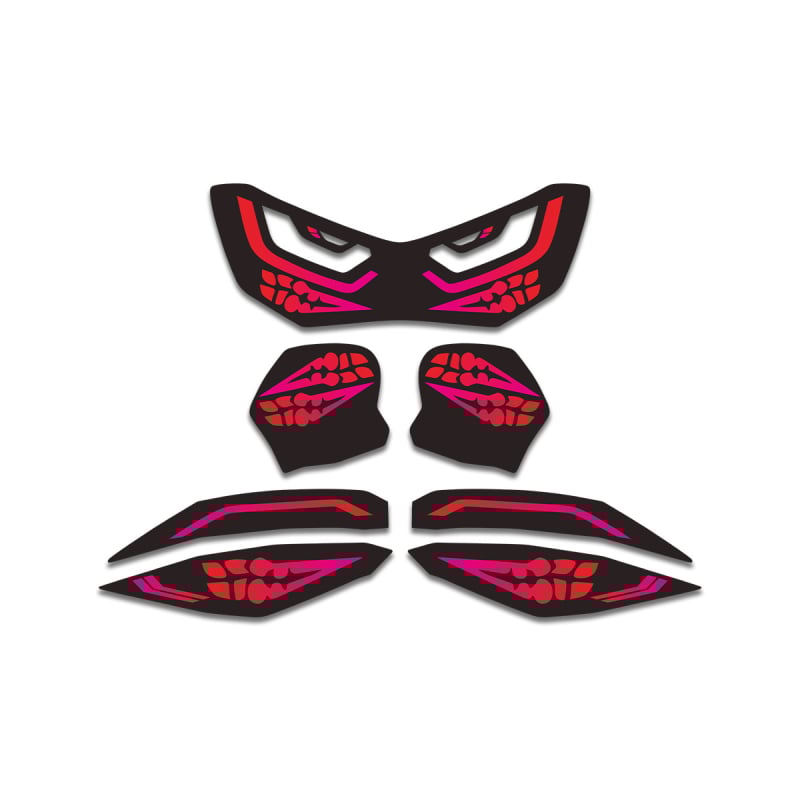 Φιλμ φαναριών και φώτων πίσω Yamaha NMAX155 (2020–2021), αδιάβροχο προστατευτικό αυτοκόλλητο, μάρκα FASP