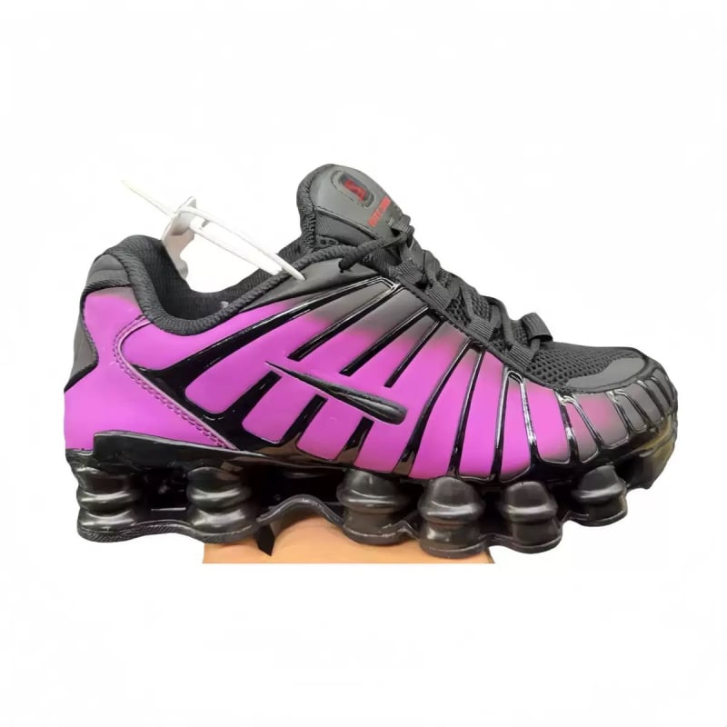 Pantofi de alergare cu coloană de aer pe întreaga lungime Shox TL13, unisex, anti-alunecare, rezistenți la uzură