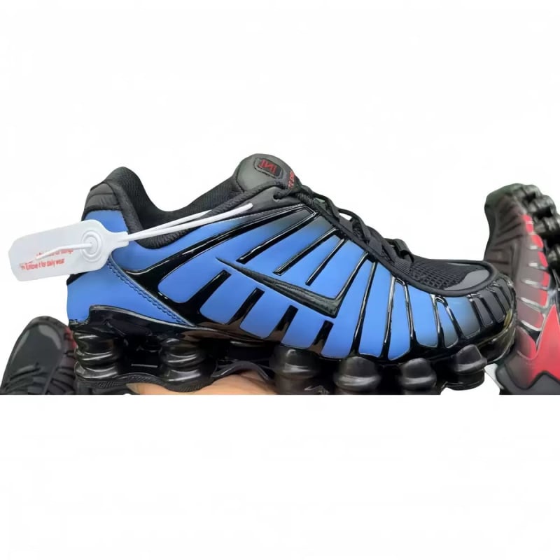 Pantofi de alergare cu coloană de aer pe întreaga lungime Shox TL13, unisex, anti-alunecare, rezistenți la uzură